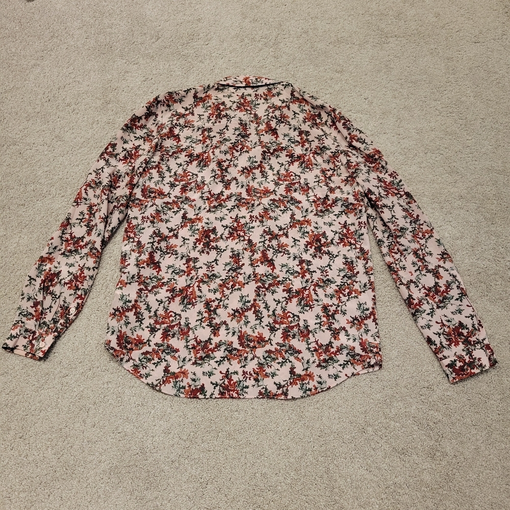 & Other Stories Silk Floral Blouse - Picture 5 of 12